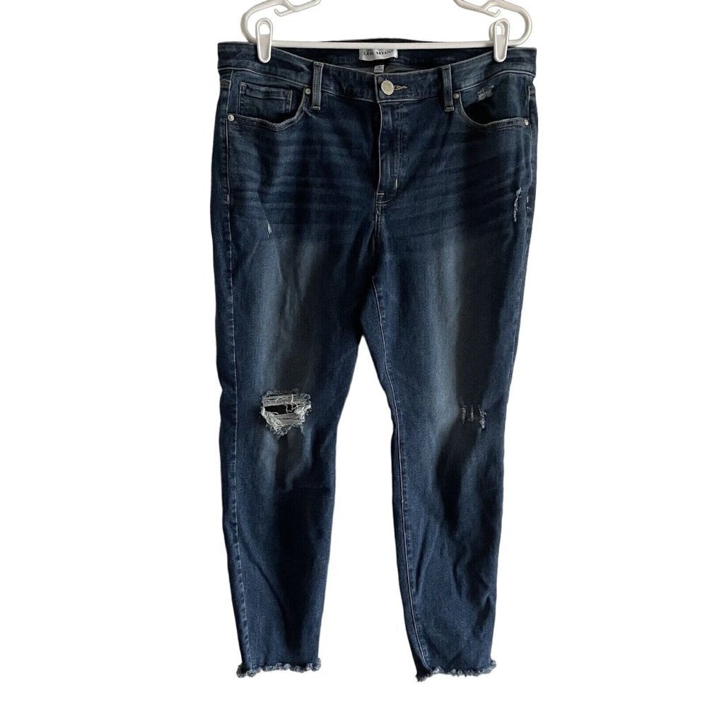 Lane Bryant Women 18 Flex Magic Waistband Signature Fit High-Rise Skinny Jean